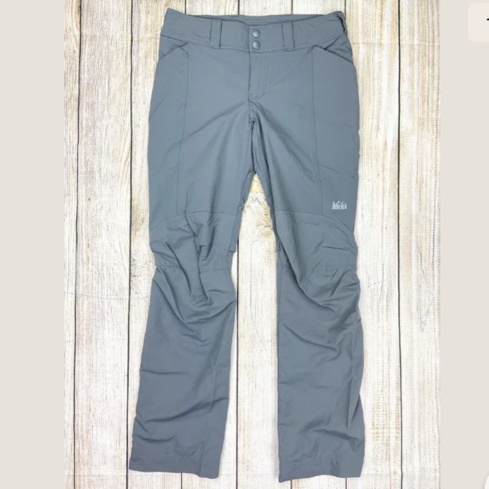 REI Gray Straight Leg Pants
